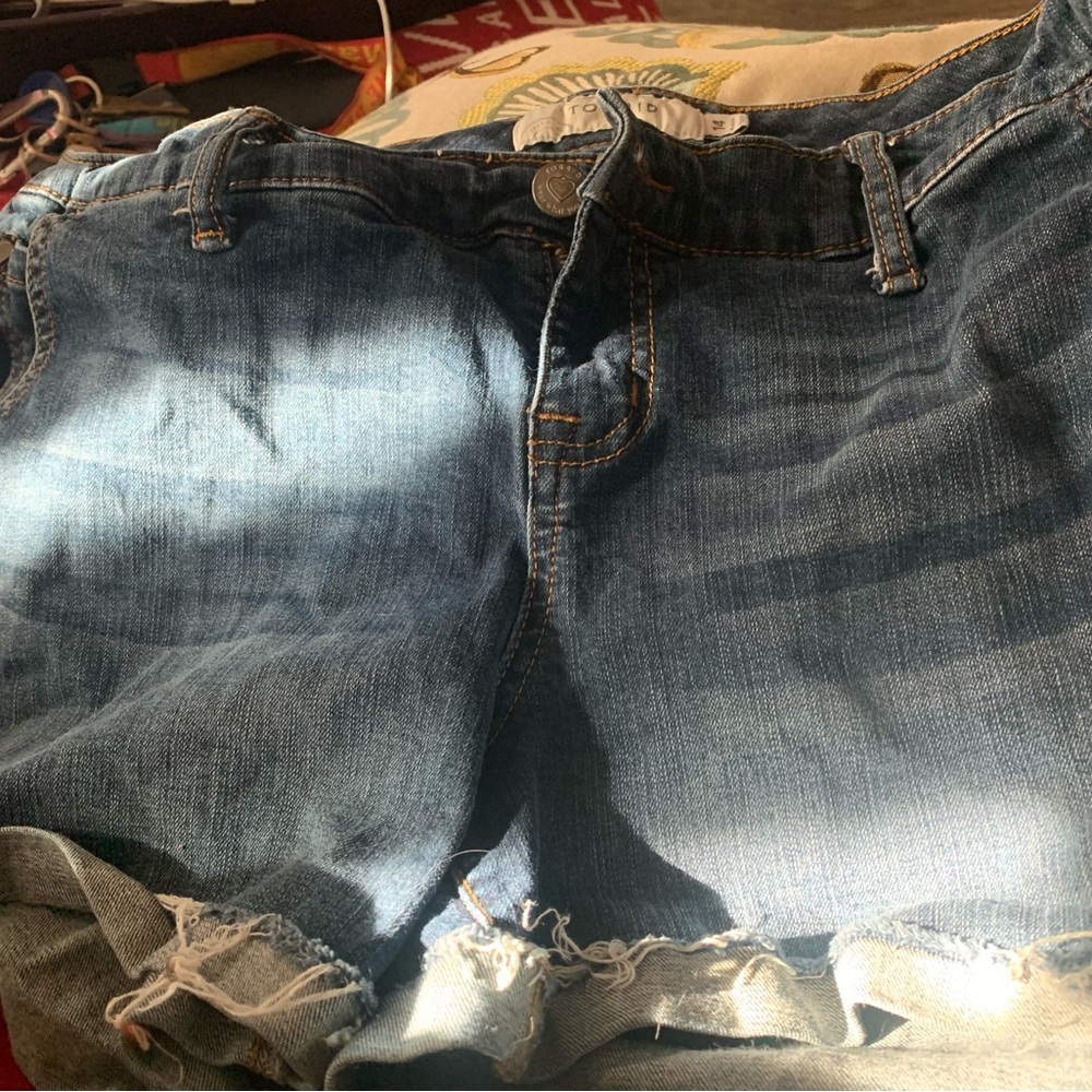 torrid Women Blue Denim Shorts